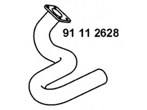 EBERSPÄCHER 91 11 2628 išleidimo kolektorius 
 Išmetimo sistema -> Išmetimo vamzdžiai
068.251.171 A, 068.251.171 C, 068.251.171 D