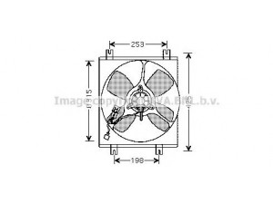 AVA QUALITY COOLING MT7505 ventiliatorius, radiatoriaus 
 Aušinimo sistema -> Oro aušinimas
MB605002, MB605113, MB605117