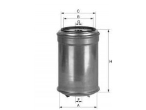 UNIFLUX FILTERS XN107 kuro filtras 
 Techninės priežiūros dalys -> Papildomas remontas
860 114 924 119, 213 3558, 813 564