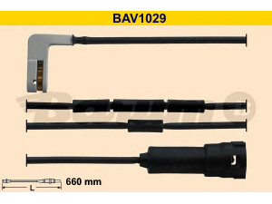 BARUM BAV1029 įspėjimo kontaktas, stabdžių trinkelių susidėvėjimas 
 Stabdžių sistema -> Susidėvėjimo indikatorius, stabdžių trinkelės
12 38 403, 90305792