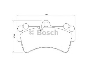 BOSCH 0 986 424 739 stabdžių trinkelių rinkinys, diskinis stabdys 
 Techninės priežiūros dalys -> Papildomas remontas
4L0 698 151 B, 7L0 698 151 P, 7L0 698 151 R