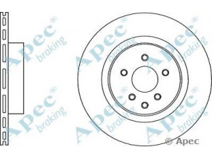 APEC braking DSK2834 stabdžių diskas 
 Stabdžių sistema -> Diskinis stabdys -> Stabdžių diskas
43206JL00A