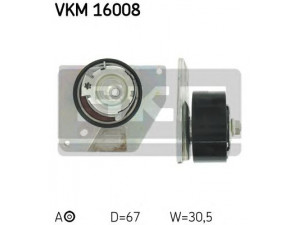 SKF VKM 16008 įtempiklio skriemulys, paskirstymo diržas 
 Techninės priežiūros dalys -> Papildomas remontas
82 00 767 775, 82 01 033 287, 12811-80KA0