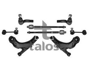 TALOSA 49-03699 pakabos komplektas 
 Ašies montavimas/vairavimo mechanizmas/ratai -> Valdymo svirtis/pasukamosios svirties sujungimas -> Vairo trauklės (valdymo svirtis, išilginis balansyras, diago