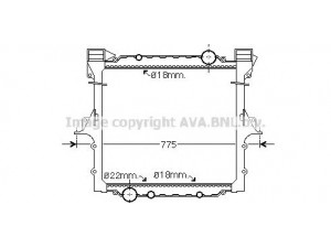 AVA QUALITY COOLING MN2058 radiatorius, variklio aušinimas 
 Aušinimo sistema -> Radiatorius/alyvos aušintuvas -> Radiatorius/dalys
81061016371, 81061016380, 85061016012