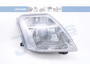 JOHNS 23 02 10 priekinis žibintas 
 Kėbulas -> Priekinis žibintas/dalys -> Priekinis žibintas/įterp.
00006205ZW, 0000620670, 6205 ZW