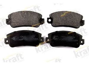 KRAFT AUTOMOTIVE 6003030 stabdžių trinkelių rinkinys, diskinis stabdys 
 Techninės priežiūros dalys -> Papildomas remontas
0792589, 5892309, 5892310, 5951660