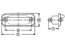 HELLA 2KA 001 378-001 Valstybinio numerio apšvietimas
5801411, 5801411/0, 2 183 995, 086 7142