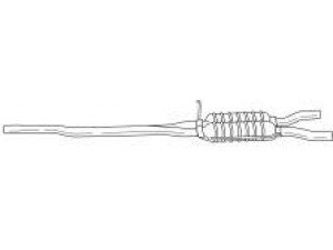 AKS DASIS SG10438 vidurinis duslintuvas