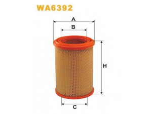 WIX FILTERS WA6392 oro filtras 
 Filtrai -> Oro filtras
110946200, 6815493, 9107003247