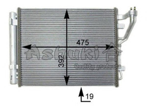 ASHUKI Y550-94 kondensatorius, oro kondicionierius 
 Oro kondicionavimas -> Kondensatorius
97606-2H600