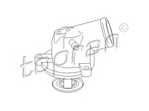 TOPRAN 109 892 termostatas, aušinimo skystis 
 Aušinimo sistema -> Termostatas/tarpiklis -> Thermostat
111 200 04 15, 111 200 08 15, 111 200 09 15