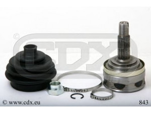 CDX 843 jungčių komplektas, kardaninis velenas 
 Ratų pavara -> Sujungimai/komplektas