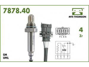 MTE-THOMSON 7878.40.080 lambda jutiklis 
 Išmetimo sistema -> Lambda jutiklis
08 55 353, 855353, 855360, 855360