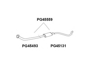 VENEPORTE PG45559 priekinis duslintuvas
170561