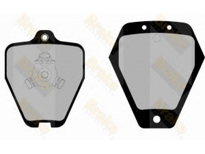 Brake ENGINEERING PA1443 stabdžių trinkelių rinkinys, diskinis stabdys 
 Techninės priežiūros dalys -> Papildomas remontas
8D0698151B, 8D0698151K