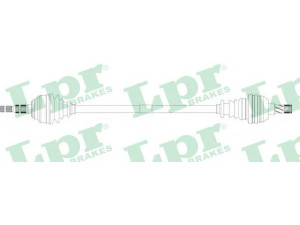 LPR DS37100 kardaninis velenas 
 Ratų pavara -> Kardaninis velenas
374324, 374771, 90538605, 9117410