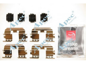 APEC braking KIT1208 priedų komplektas, stabdžių trinkelė 
 Stabdžių sistema -> Būgninis stabdys -> Dalys/priedai