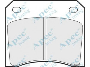 APEC braking PAD557 stabdžių trinkelių rinkinys, diskinis stabdys 
 Techninės priežiūros dalys -> Papildomas remontas
C39137, GBP209, JLM1157, JLM9516
