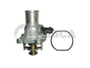 OSSCA 12864 termostatas, aušinimo skystis 
 Aušinimo sistema -> Termostatas/tarpiklis -> Thermostat
13 38 177, 13 38 178, 24 405 922