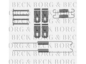 BORG & BECK BBK6319 priedų komplektas, diskinių stabdžių trinkelės 
 Stabdžių sistema -> Diskinis stabdys -> Stabdžių dalys/priedai