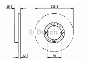 BOSCH 0 986 479 898 stabdžių diskas 
 Dviratė transporto priemonės -> Stabdžių sistema -> Stabdžių diskai / priedai
96455 424, 96284392, 96320531, 96455424