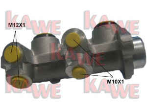KAWE B1854 pagrindinis cilindras, stabdžiai 
 Stabdžių sistema -> Pagrindinis stabdžių cilindras
558102, 3492467