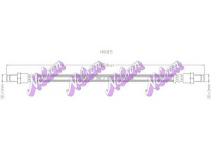 Brovex-Nelson H0015 stabdžių žarnelė 
 Stabdžių sistema -> Stabdžių žarnelės
443611775B, 443611775B, 443611775B