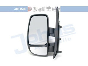 JOHNS 60 91 37-5 išorinis veidrodėlis 
 Kėbulas -> Keleivių kabina -> Durys/dalys
44 05 174, 8200 163 752, 96302 00QAJ