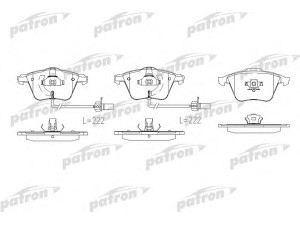 PATRON PBP1629 stabdžių trinkelių rinkinys, diskinis stabdys 
 Techninės priežiūros dalys -> Papildomas remontas
4F0 698 151 A, 4F0 698 151D, 8E0 698 151 C