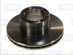 SBP 02-DA007 stabdžių diskas 
 Dviratė transporto priemonės -> Stabdžių sistema -> Stabdžių diskai / priedai
MBR5100, 1400163, 1408252, 1408670