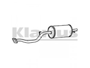 KLARIUS 240340 galinis duslintuvas 
 Išmetimo sistema -> Duslintuvas
44304AA040, 44304AA180