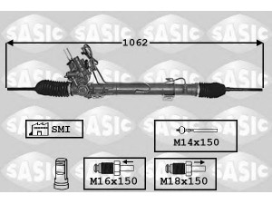 SASIC 7006170 vairo pavara 
 Vairavimas -> Vairo pavara/siurblys
7711368396, 8200430198, 8200706726