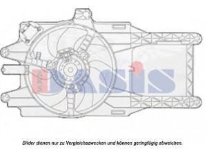 AKS DASIS 088041N ventiliatorius, radiatoriaus
46763323, 46763326, 46834588