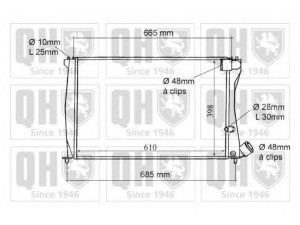 QUINTON HAZELL QER1066 radiatorius, variklio aušinimas 
 Aušinimo sistema -> Radiatorius/alyvos aušintuvas -> Radiatorius/dalys
1301.GL