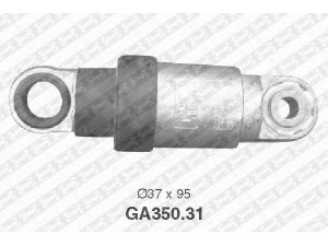 SNR GA350.31 įtempiklio skriemulys, V formos rumbuotas diržas 
 Diržinė pavara -> V formos rumbuotas diržas/komplektas -> Įtempiklio skriemulys
11 28 2 246 769, 11 28 2 248 168