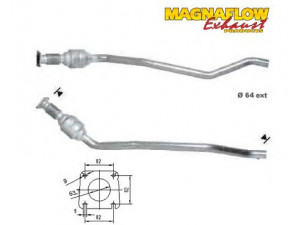 MAGNAFLOW 71601D katalizatoriaus keitiklis 
 Išmetimo sistema -> Katalizatoriaus keitiklis
4881025AE