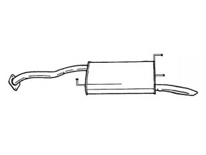 AKS DASIS SG38654 galinis duslintuvas