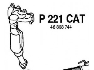 FENNO P221CAT katalizatoriaus keitiklis 
 Išmetimo sistema -> Katalizatoriaus keitiklis
BM91327H, 46808744
