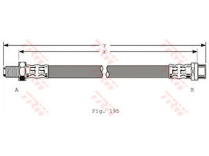 TRW PHB320 stabdžių žarnelė 
 Stabdžių sistema -> Stabdžių žarnelės
2024200148