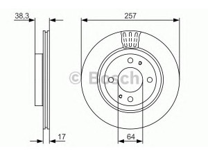 BOSCH 0 986 479 134 stabdžių diskas 
 Dviratė transporto priemonės -> Stabdžių sistema -> Stabdžių diskai / priedai
4249 L5, 4249 L5