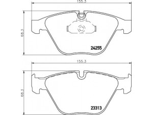 HELLA PAGID 8DB 355 013-931 stabdžių trinkelių rinkinys, diskinis stabdys 
 Techninės priežiūros dalys -> Papildomas remontas
34112288858, 34112288859, 34112288861