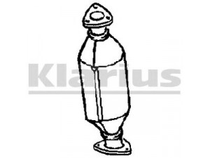 KLARIUS 322142 katalizatoriaus keitiklis 
 Išmetimo sistema -> Katalizatoriaus keitiklis
96418351, 96418351