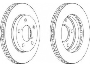 FERODO DDF1859 stabdžių diskas 
 Dviratė transporto priemonės -> Stabdžių sistema -> Stabdžių diskai / priedai
4351217080