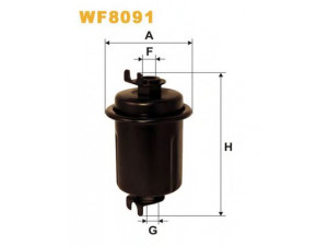 WIX FILTERS WF8091 kuro filtras 
 Techninės priežiūros dalys -> Papildomas remontas
MB220798, MB504740, 2330035030