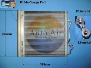 AUTO AIR GLOUCESTER 16-1303A kondensatorius, oro kondicionierius 
 Oro kondicionavimas -> Kondensatorius
0001632V003, 001632V004