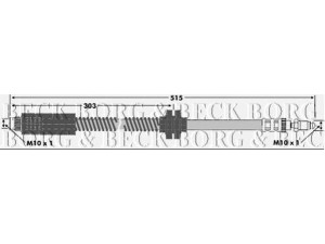 BORG & BECK BBH6766 stabdžių žarnelė 
 Stabdžių sistema -> Stabdžių žarnelės
4606.82, 480682, 1479197080, 1486594080