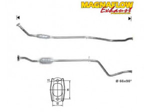 MAGNAFLOW 76011D katalizatoriaus keitiklis 
 Išmetimo sistema -> Katalizatoriaus keitiklis
1705GW