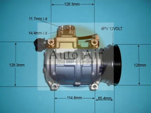 AUTO AIR GLOUCESTER 14-5663 kompresorius, oro kondicionierius 
 Oro kondicionavimas -> Kompresorius/dalys
64528358913, 64528385912, 64528385914