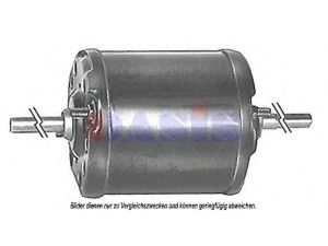 AKS DASIS 740085N elektrovariklis, vidinis pūtiklis